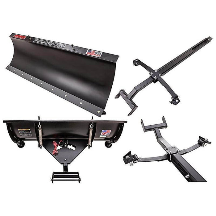 Swisher 62" UTV Commercial Pro Plow Combo – Universal Mount, Leaf Spring Frame