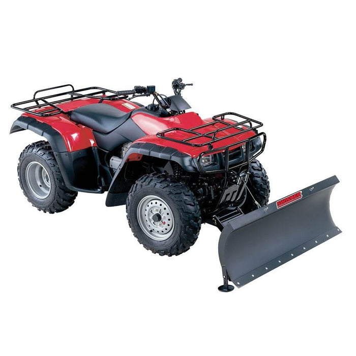 Swisher 50" Universal Work Duty Plow Rolled Blade – ATV Compatible, Powder-Coated Steel