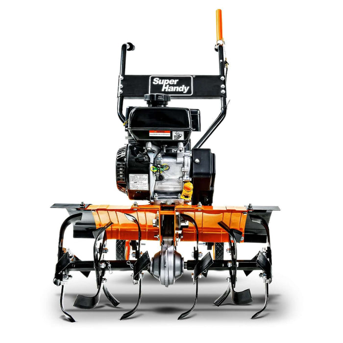 SuperHandy Gas Garden Tiller Pro - 7HP 209CC, 27" Width, 14" Depth