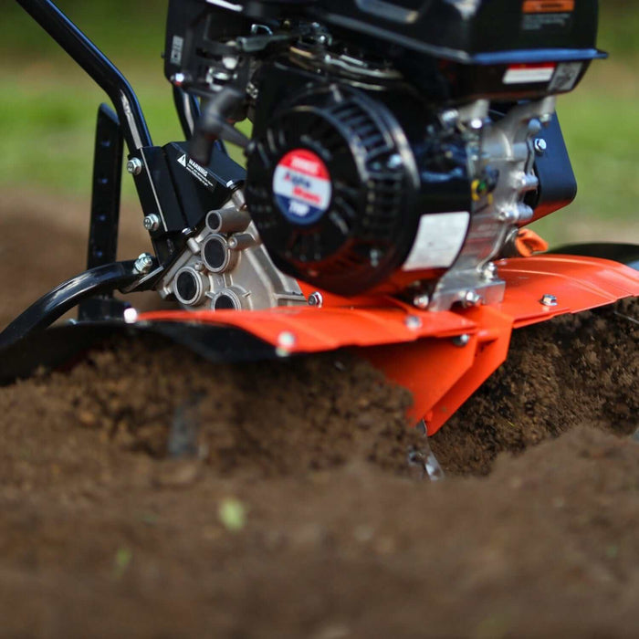 SuperHandy Gas Garden Tiller Pro - 7HP 209CC, 27" Width, 14" Depth
