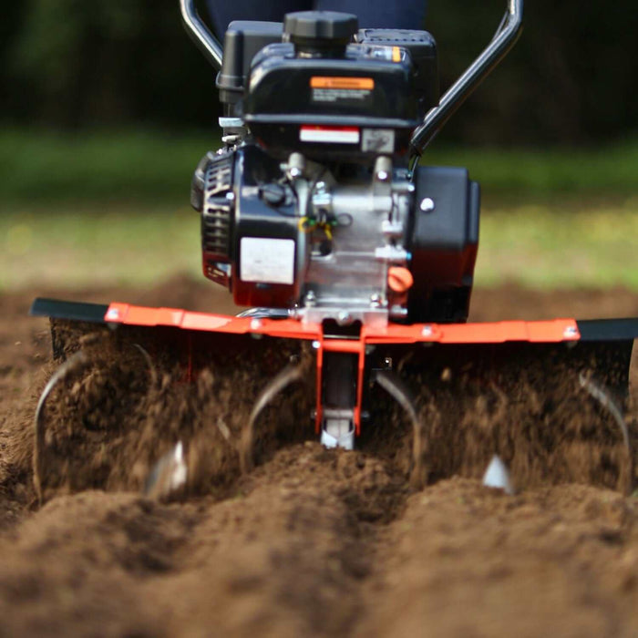 SuperHandy Gas Garden Tiller Pro - 7HP 209CC, 27" Width, 14" Depth