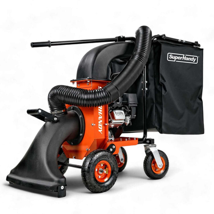 SuperHandy Leaf Vacuum & Wood Chipper - 7HP, 10:1 Mulch Ratio, 2" Branch Capacity