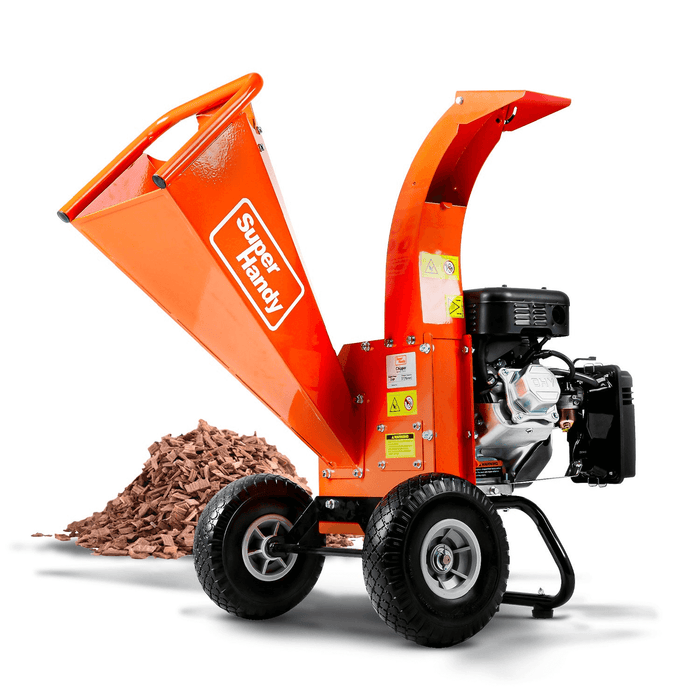 SuperHandy Wood Chipper Mini – 7HP 212CC, 3" Max Branch Capacity