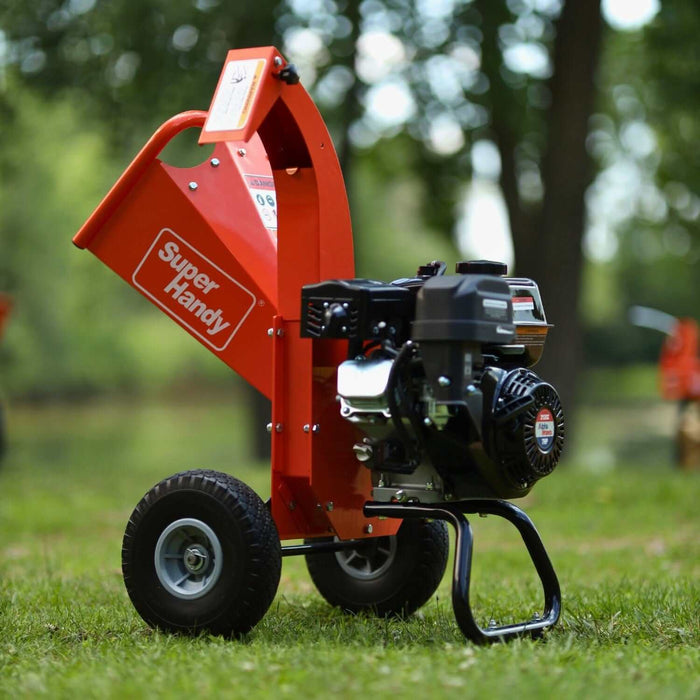 SuperHandy Wood Chipper Mini – 7HP 212CC, 3" Max Branch Capacity