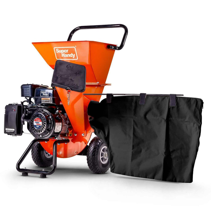 SuperHandy Wood Chipper Pro – 7HP 212CC, 3" Max Branch Capacity