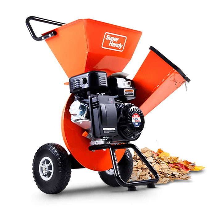 SuperHandy Wood Chipper Pro – 7HP 212CC, 3" Max Branch Capacity