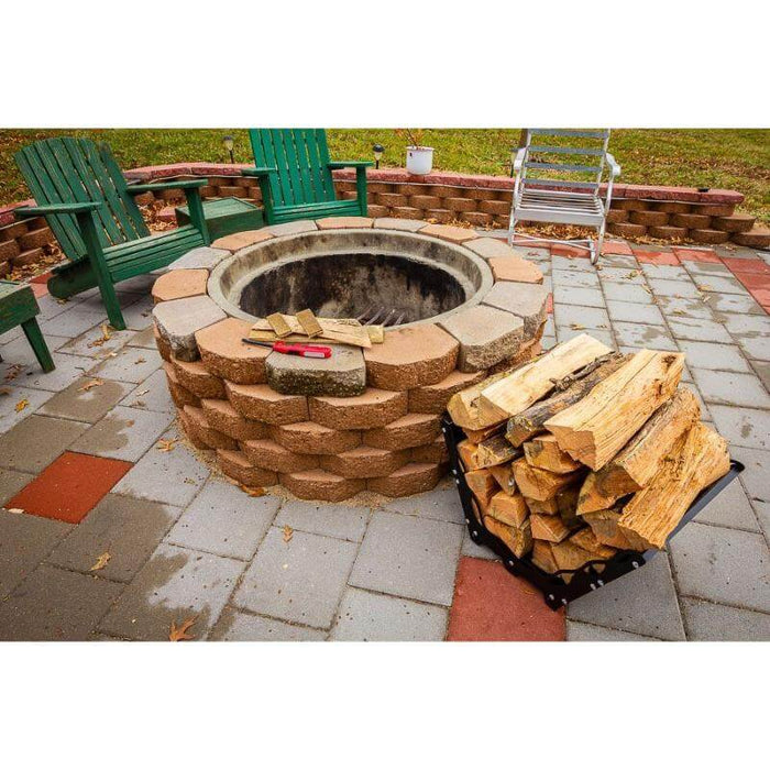 Swisher 21800 Firewood Cradle – Powder-Coated Steel Log Rack