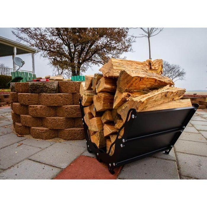 Swisher 21800 Firewood Cradle – Powder-Coated Steel Log Rack