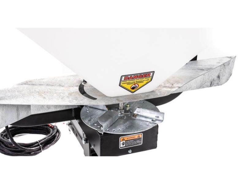 Swisher Commercial Truck Spreader – 25 Gallon, 300 lb Hopper, 1/3 HP Motor, Wired Remote Control