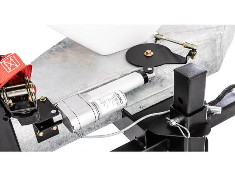 Swisher Commercial Truck Spreader – 25 Gallon, 300 lb Hopper, 1/3 HP Motor, Wired Remote Control