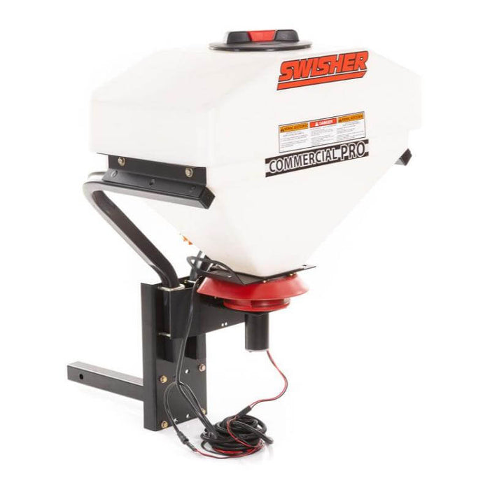 Swisher Commercial Pro Truck Spreader with Vibrator – 25 Gallon, 300 lb Capacity, UTV/Truck Mount