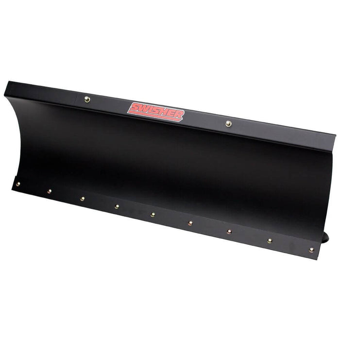 Swisher 50" Universal Work Duty Plow Rolled Blade – ATV Compatible, Powder-Coated Steel