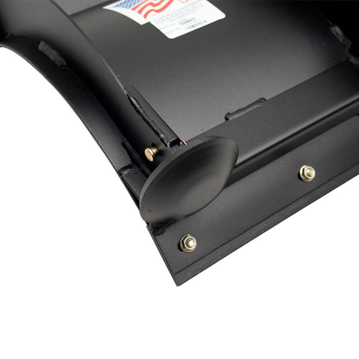 Swisher 50" Universal Work Duty Plow Rolled Blade – ATV Compatible, Powder-Coated Steel