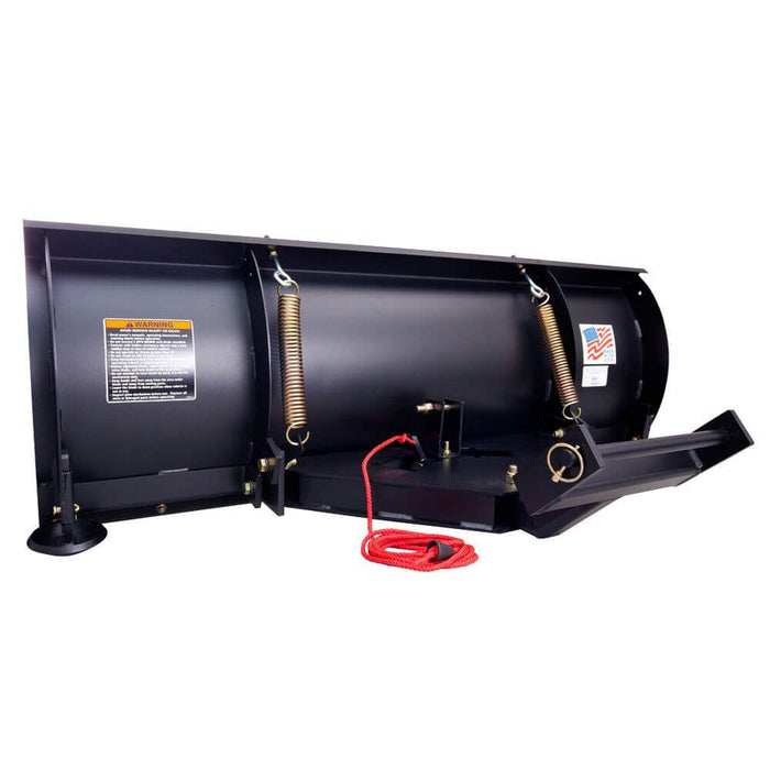 Swisher 50" Universal Work Duty Plow Rolled Blade – ATV Compatible, Powder-Coated Steel