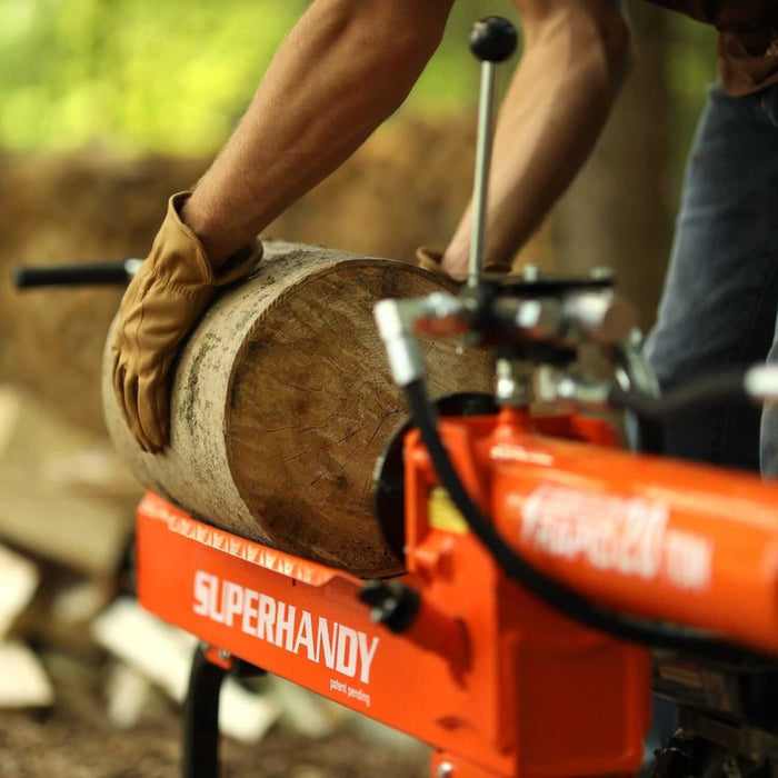 SuperHandy 20-Ton Gas Log Splitter