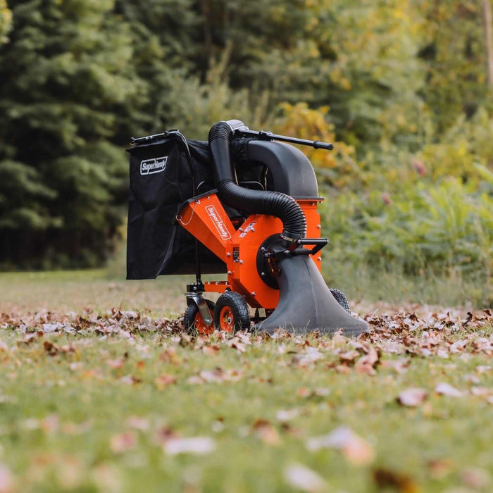 SuperHandy Leaf Vacuum & Wood Chipper - 7HP, 10:1 Mulch Ratio, 2" Branch Capacity