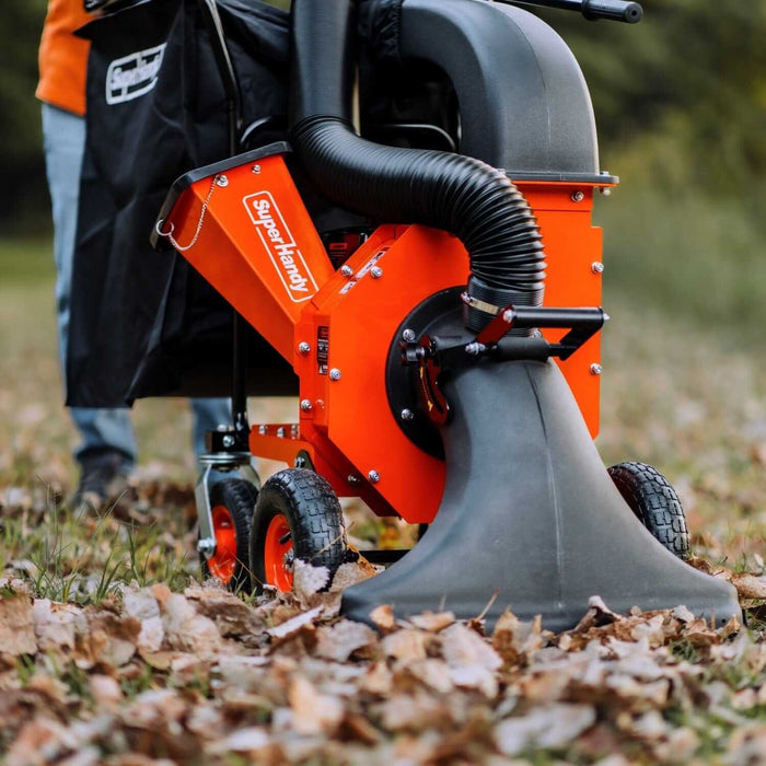 SuperHandy Leaf Vacuum & Wood Chipper - 7HP, 10:1 Mulch Ratio, 2" Branch Capacity