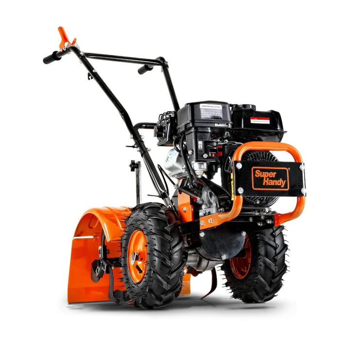 SuperHandy Rear Tine Tiller Pro – 7HP, 16" Width, 12" Depth – Heavy-Duty Soil Prep Tool
